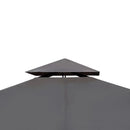 Poly Rattan Gazebo With Roof 3 x 4 M - Dark Grey