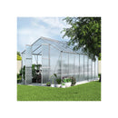 Polycarbonate Aluminum Greenhouse Garden Shed