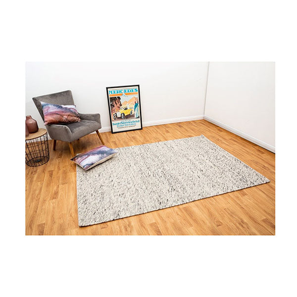 Polyester Dasha Grey Rug