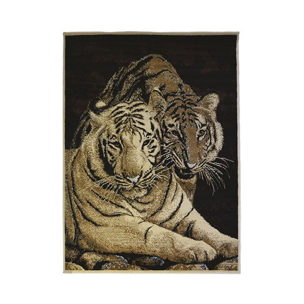 Polypropylene Allure Berber Tigers Rug 115 X 155 Cm