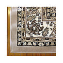 Polypropylene Ruby Beige Non Shedding Rug