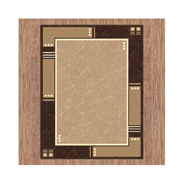 Polypropylene Ruby Beige Rug