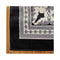 Polypropylene Ruby Black Hallway Runner Rug