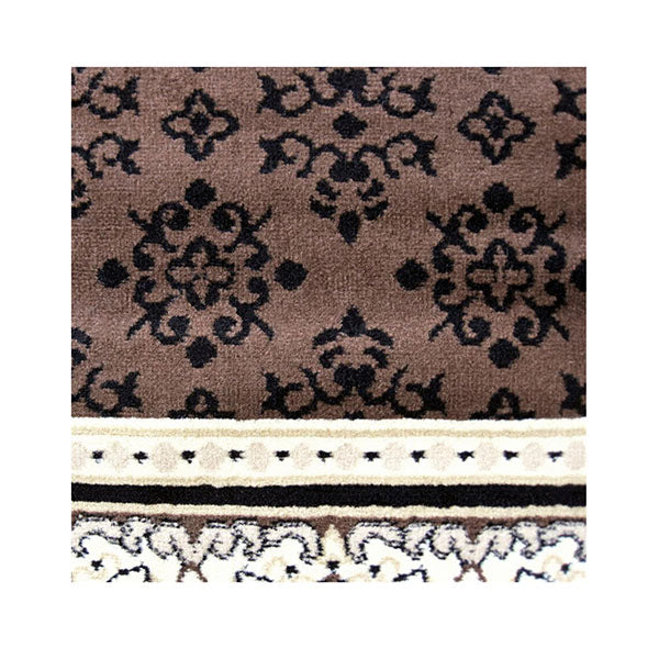 Polypropylene Ruby Brown Rug
