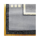 Polypropylene Non Shedding Ruby Grey Rug