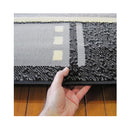 Polypropylene Non Shedding Ruby Grey Rug
