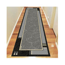 Polypropylene Non Shedding Ruby Grey Rug
