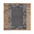 Polypropylene Ruby Grey Rug