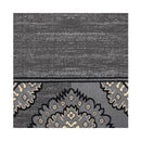Polypropylene Ruby Grey Rug