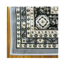 Polypropylene Ruby Grey Stain Resistant Rug