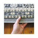 Polypropylene Ruby Grey Stain Resistant Rug