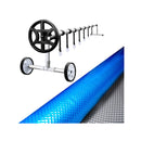 7 X 4M Pool Cover Covers Solar Roller Blanket 500 Micron Swimming Bubble