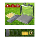 Pop Top Screen Sun Shade End Wall Roll Out Awning