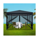 Gazebo Pop Up Marquee 3X3 Wedding Side Mesh Wall Outdoor Gazebos