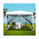 Gazebo Pop Up Marquee 3X3 Wedding Side Mesh Wall Outdoor Gazebos