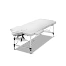 Portable Aluminum Massage Table Two Fold Treatment Beauty Therapy