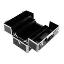 Portable Beauty Makeup Case Diamond - Black