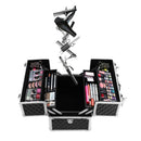 Portable Beauty Makeup Case Diamond - Black