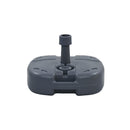 Portable Umbrella Base Grey Sand Water Filled
