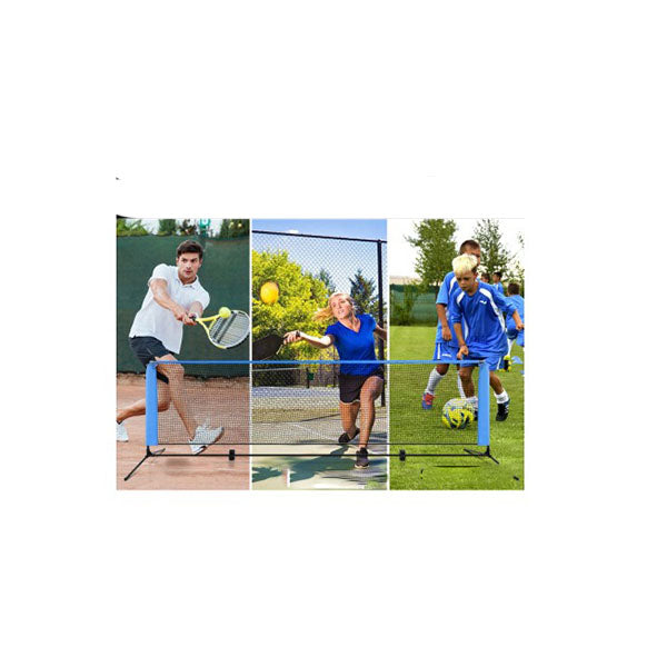 Portable Sports Net Stand 3 M 3 Ft Blue