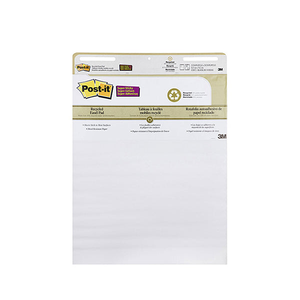 Post It Easel Pad 559 Rp Recycled 635X762Mm Pk2