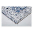 Powder Sky Blue Plush Rug