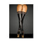 Power Wetlook Stockings With Siliconed Lace Large