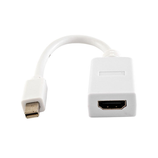 Pro 2 20cm Mini DisplayPort To HDMI Adaptor Lead HDMI Socket