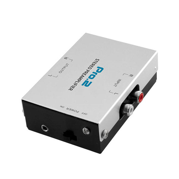 Pro 2 Inline Phono PreAMP 9V Battery Or Power Pack