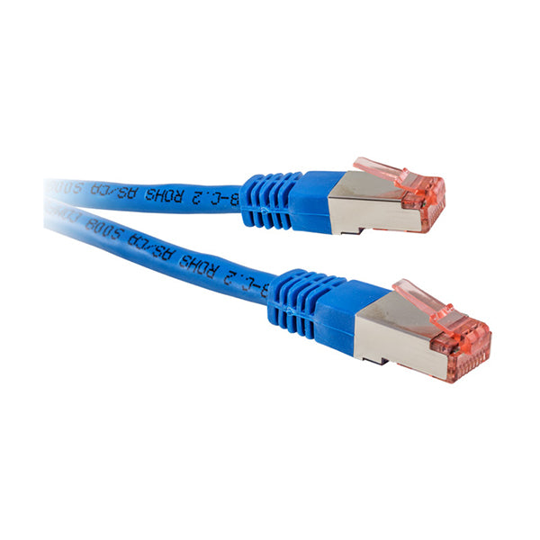 Pro2 3M Blue Cat6A Patch Shielded Cable