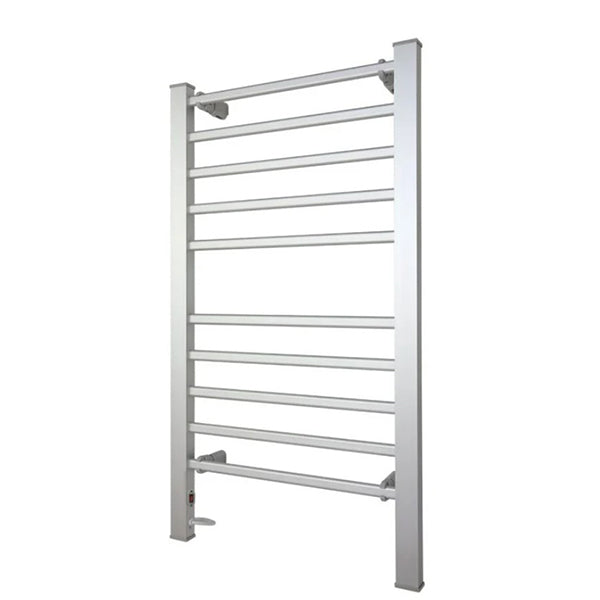 Heated Towel Rack Electric Rails Warmer 160 Watt Silver