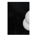 Puffy Soft Shag Black Rug