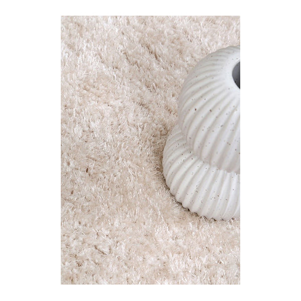 Puffy Soft Shag Ivory Rug