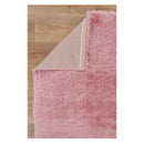 Puffy Soft Shag Pink Rug