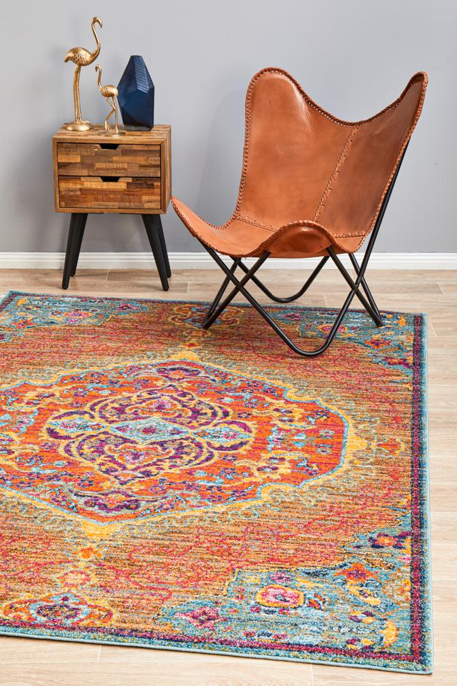 Radiance Tangerine Rug