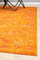 Radiance Burnt Orange Rug