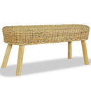 Rattan Hall Bench