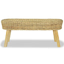 Rattan Hall Bench