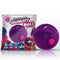 Rock Candy Gummy Ball - Jelly Bean Purple Disposable Finger Stimulator