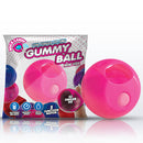 Rock Candy Gummy Ball - Bubblegum Pink Disposable Finger Stimulator
