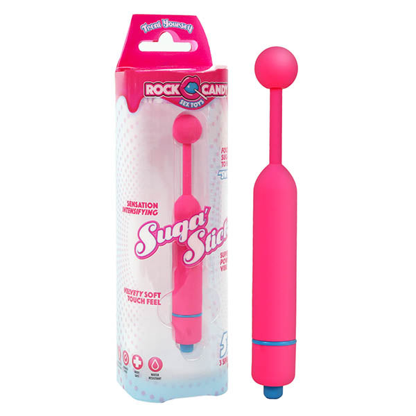 14 Cm Rock Candy Suga Stick Bubblegum Pink Vibrator