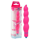 15 Cm Rock Candy Swirls Bubblegum Pink Vibrator