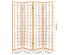 Room Divider - Natural