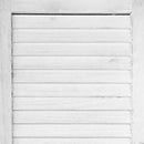 Timber 4 Panel Room Divider - White