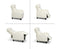 Linen Fabric Armchair Recliner