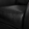 Black Faux Leather Armchair Recliner
