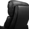 Black Faux Leather Armchair Recliner