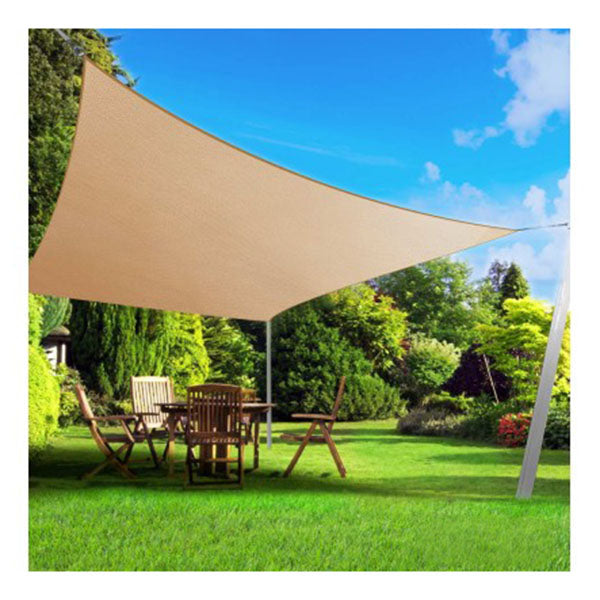 Rectangle Heavy Duty Shade Sail Cloth Sun Canopy