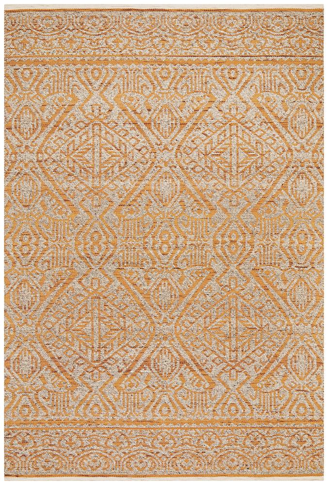 Relic Reuben Rust Natural Rug