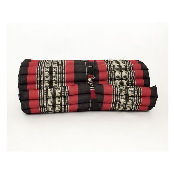 Roll Up Foldable Mattress With Pillow Block Red Elephant Set